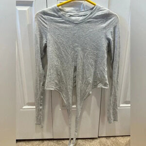 Lululemon Time To Restore Long Sleeve Top Shirt Nulu Heathered Gray Size Small